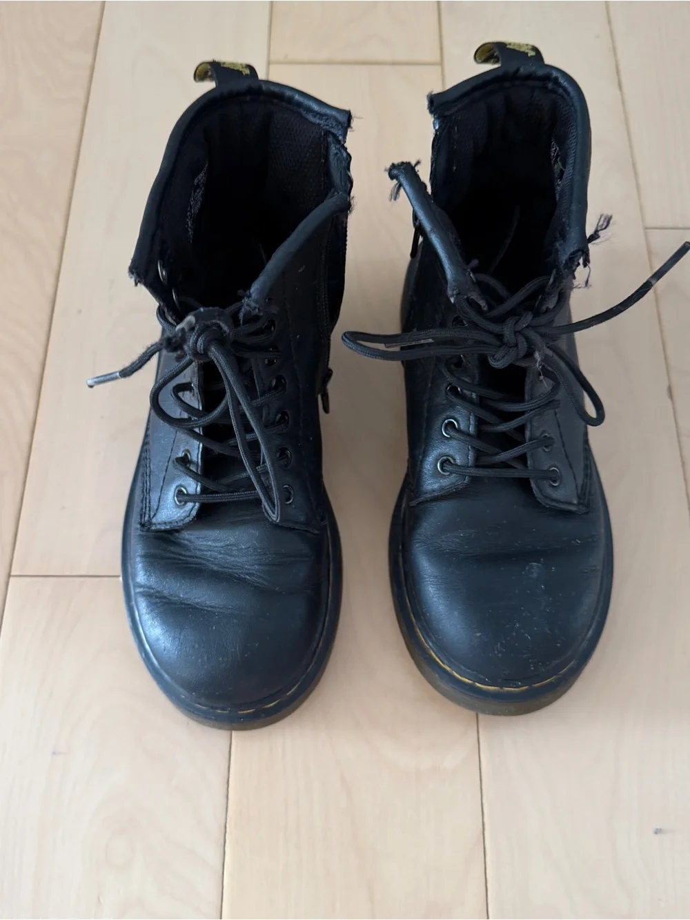 Dr. Martens Kids' 1460 Softy T Leather Lace-Up Boot